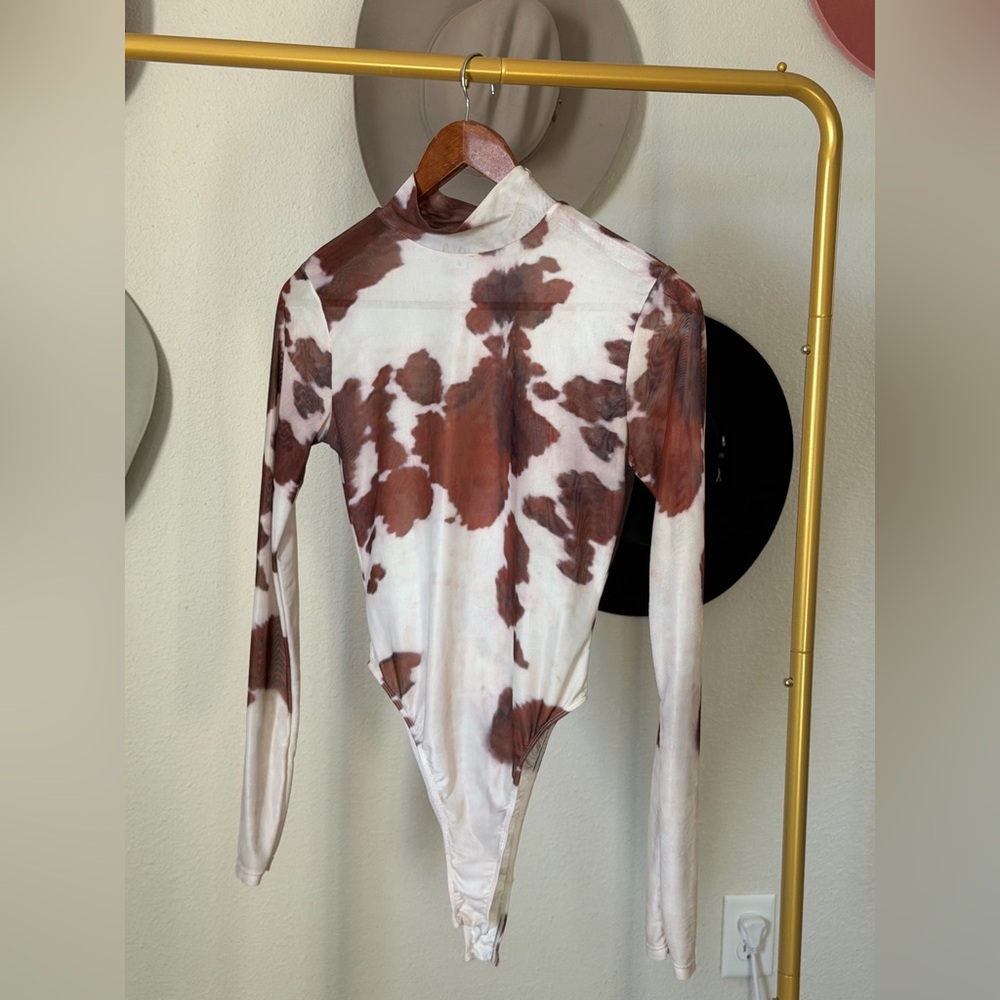 Tie-Dye Long Sleeve Bodysuit